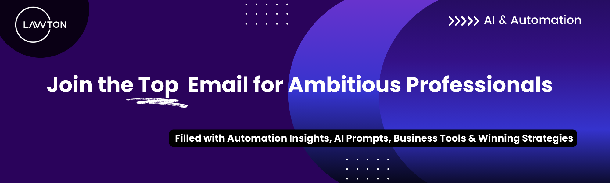 Lawton Solutions Newsletter Subscription